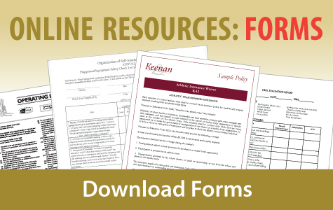 Online Resources Forms